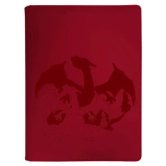 Ultra Pro Pokemon 9-Pocket Zippered PRO-Binder 360 cards - Charizard Red